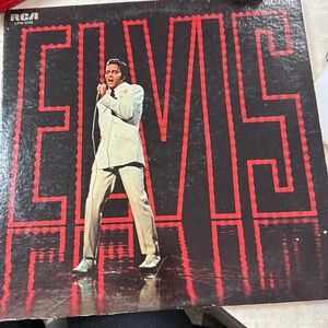 Elvis vinyl record